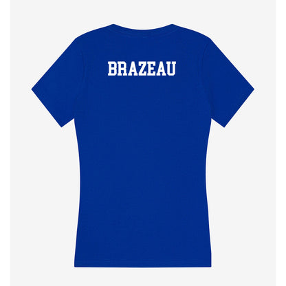 Indiana State - NCAA Women's Golf : Keira Brazeau - Women's V-Neck T-Shirt-1