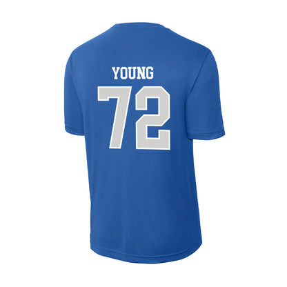 Indiana State - NCAA Football : Julian Young - Activewear T-Shirt-1