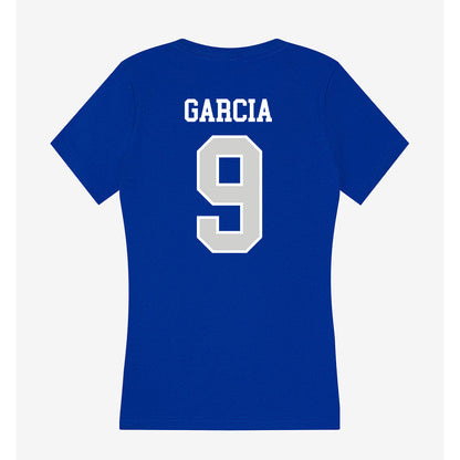 Indiana State - NCAA Baseball : Nomar Garcia - Women's V-Neck T-Shirt-1