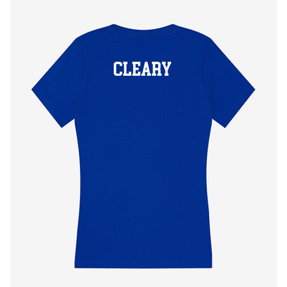 Indiana State - NCAA Women's Swimming & Diving : Bree Cleary - Women's V-Neck T-Shirt-1