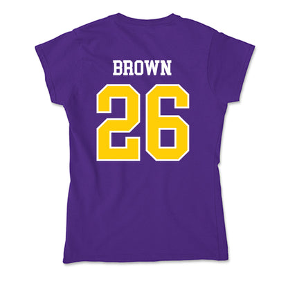 WIU - NCAA Softball : Payton Brown - Soft Style Women’s T-Shirt-1