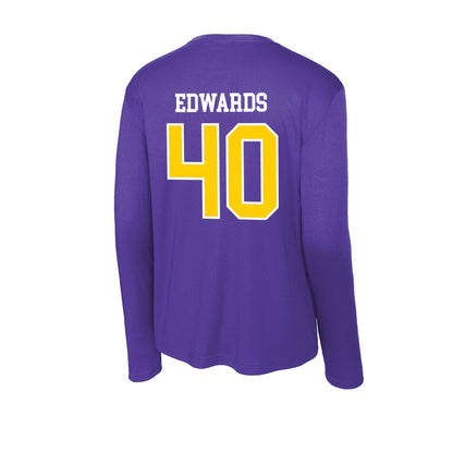 WIU - NCAA Football : Joe Edwards - Activewear Long Sleeve T-Shirt-1
