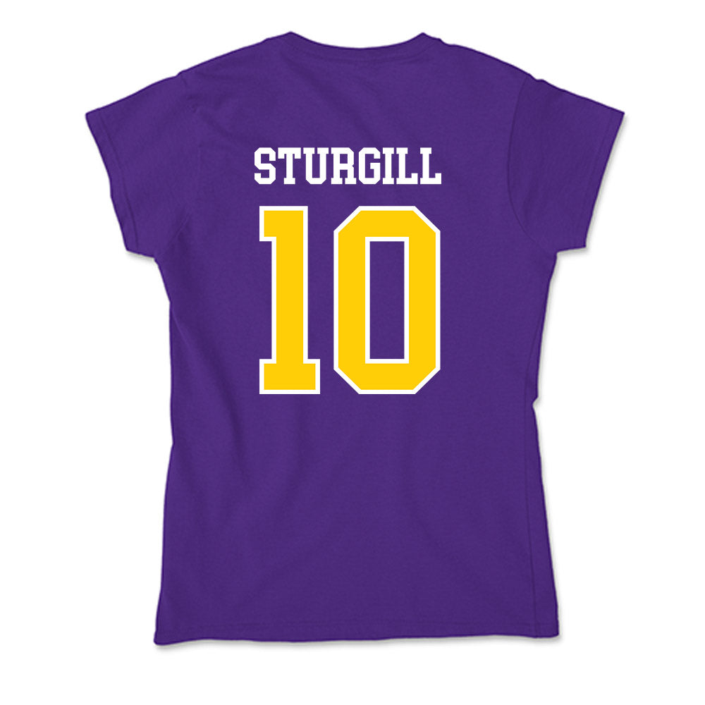 WIU - NCAA Football : Gage Sturgill - Soft Style Women’s T-Shirt-1