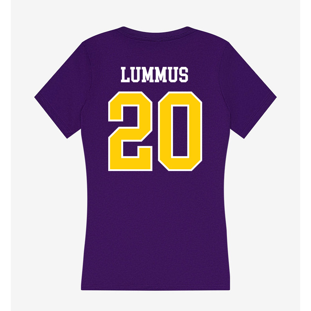 WIU - NCAA Baseball : Brock Lummus - Women's V-Neck T-Shirt-1
