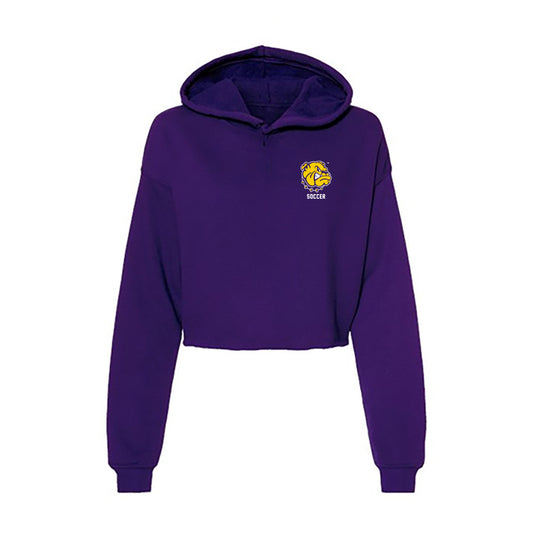 WIU - NCAA Women's Soccer : Abigail Schilling - Women's Crop Fleece Hoodie-0
