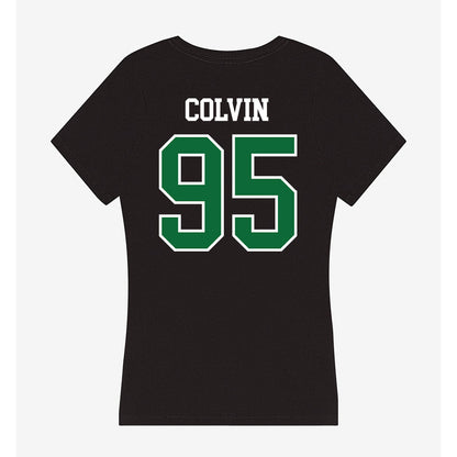 EMich - NCAA Football : Milan Colvin - Women's V-Neck T-Shirt-1