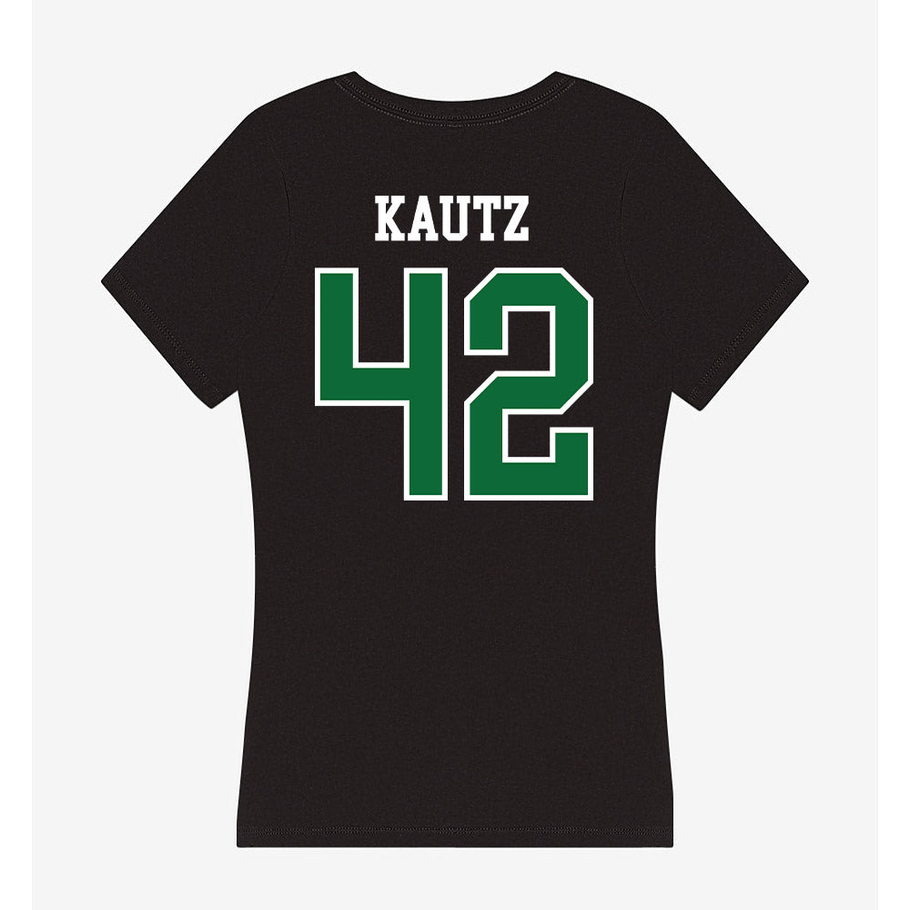 EMich - NCAA Football : Jack Kautz - Women's V-Neck T-Shirt-1