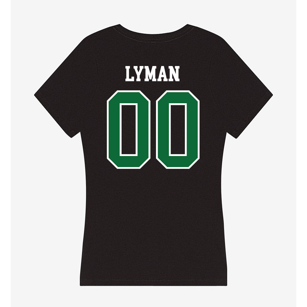 EMich - NCAA Football : Nate Lyman - Women's V-Neck T-Shirt-1