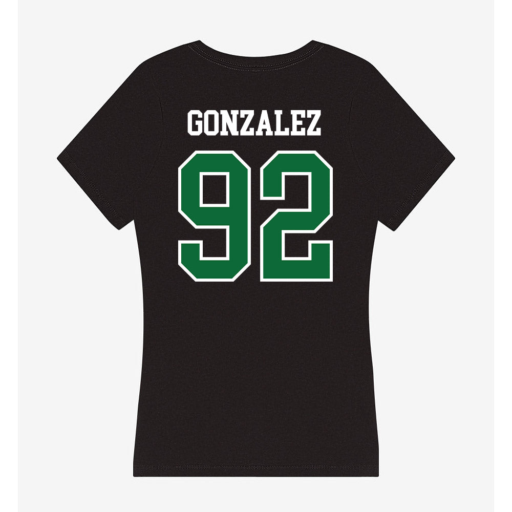 EMich - NCAA Football : Hector Gonzalez - Women's V-Neck T-Shirt-1