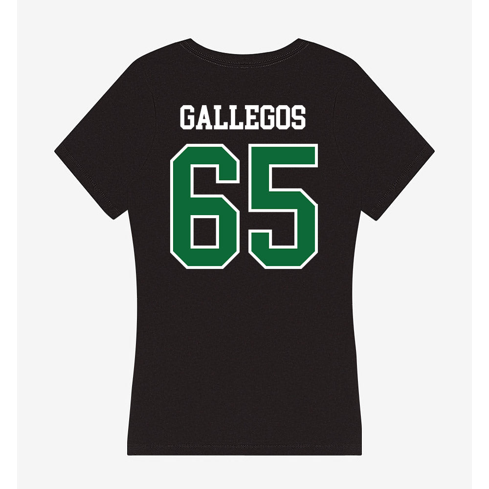 EMich - NCAA Football : Nicholas Gallegos - Women's V-Neck T-Shirt-1