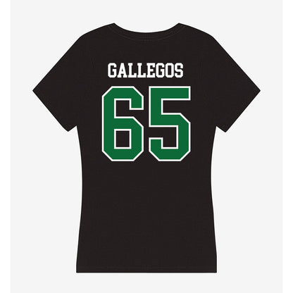 EMich - NCAA Football : Nicholas Gallegos - Women's V-Neck T-Shirt-1