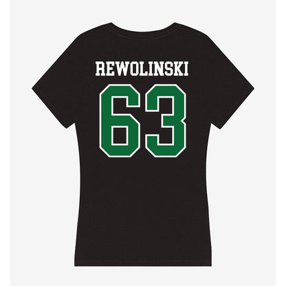 EMich - NCAA Football : Mickey Rewolinski - Women's V-Neck T-Shirt-1