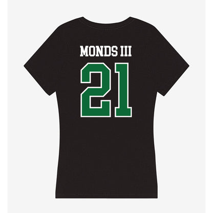 EMich - NCAA Football : James Monds III - Women's V-Neck T-Shirt-1