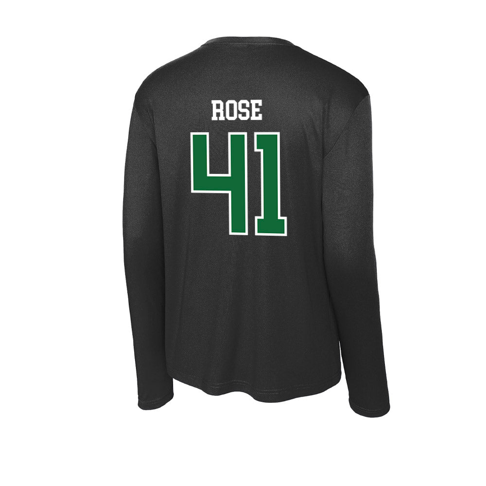 EMich - NCAA Baseball : Tommy Rose - Activewear Long Sleeve T-Shirt-1