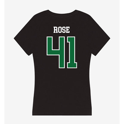 EMich - NCAA Baseball : Tommy Rose - Women's V-Neck T-Shirt-1