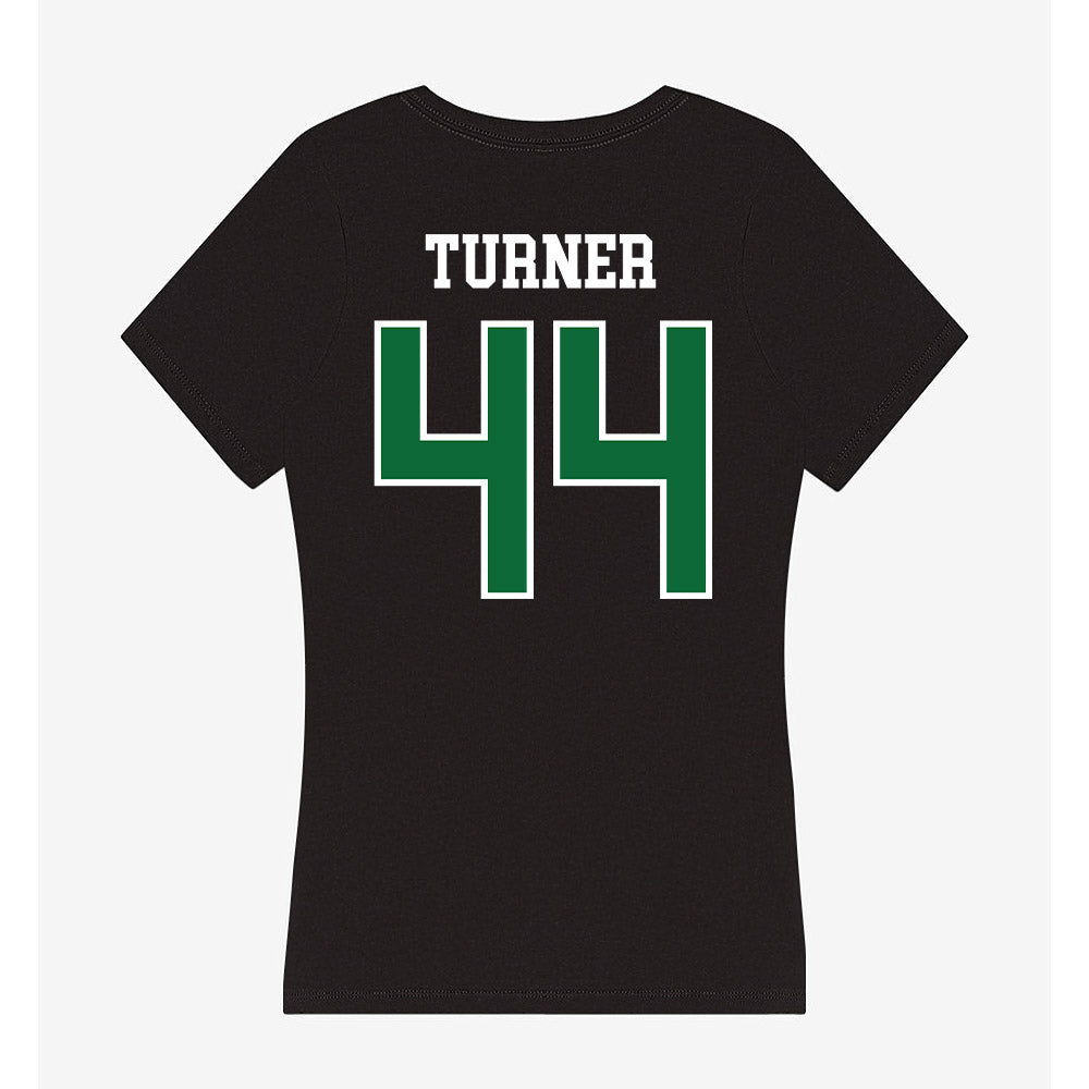 EMich - NCAA Football : Adon Turner - Women's V-Neck T-Shirt-1