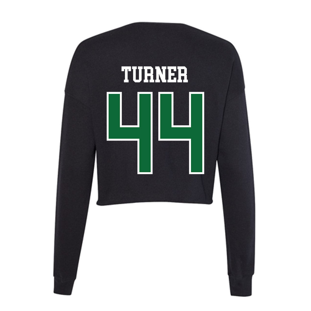 EMich - NCAA Football : Adon Turner - Women's Cropped Crew Fleece-1