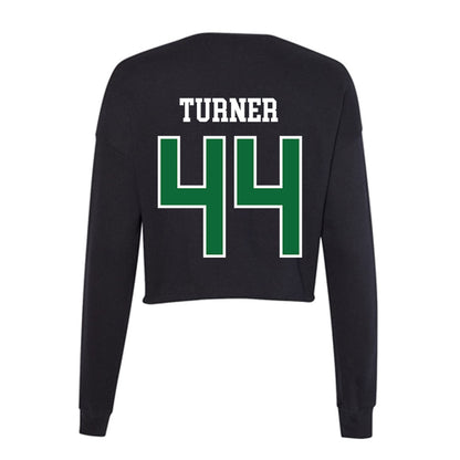 EMich - NCAA Football : Adon Turner - Women's Cropped Crew Fleece-1