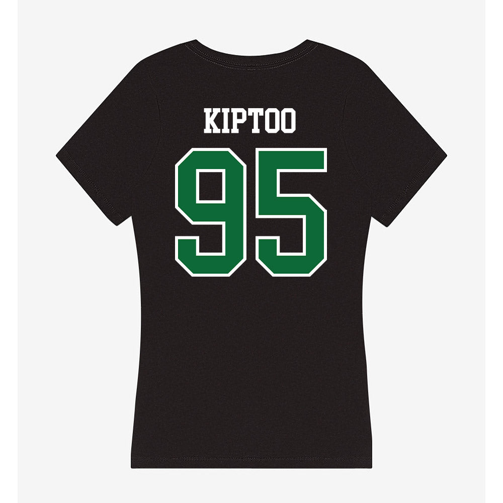 EMich - NCAA Football : Christian Kiptoo - Women's V-Neck T-Shirt-1