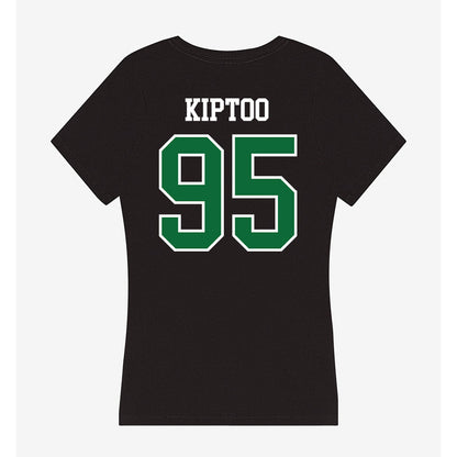 EMich - NCAA Football : Christian Kiptoo - Women's V-Neck T-Shirt-1