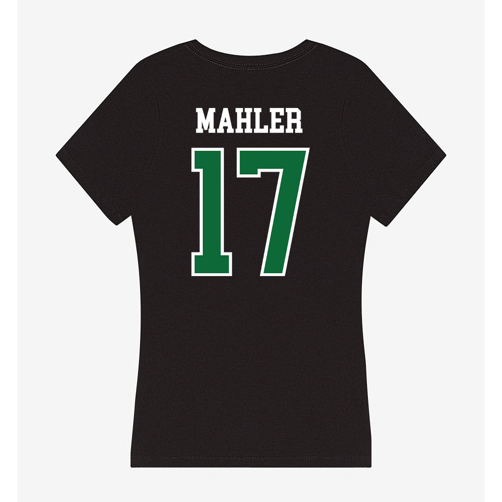 EMich - NCAA Women's Volleyball : Taeley Mahler - Women's V-Neck T-Shirt-1