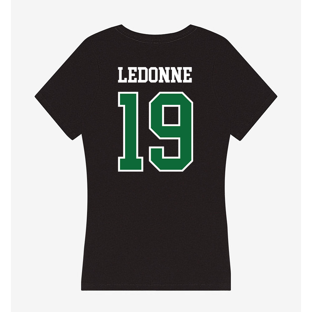 EMich - NCAA Women's Lacrosse : Zola LeDonne - Women's V-Neck T-Shirt-1