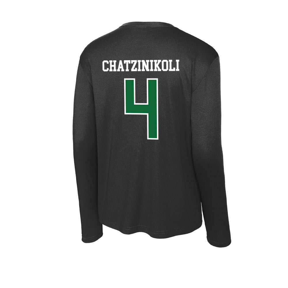 EMich - NCAA Women's Basketball : Eirini Chatzinikoli - Activewear Long Sleeve T-Shirt-1