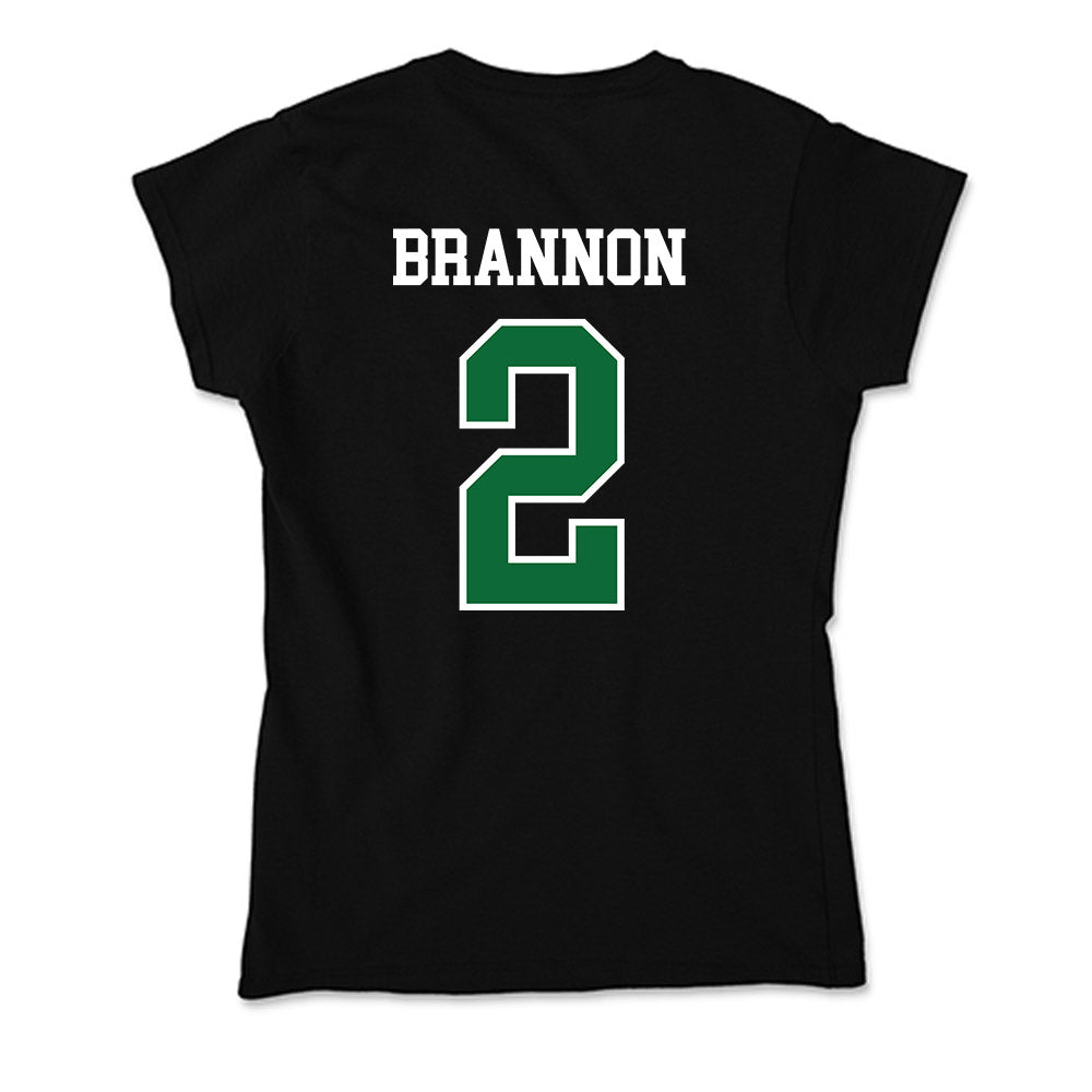 EMich - NCAA Women's Basketball : Ruby Brannon - Soft Style Women’s T-Shirt-1