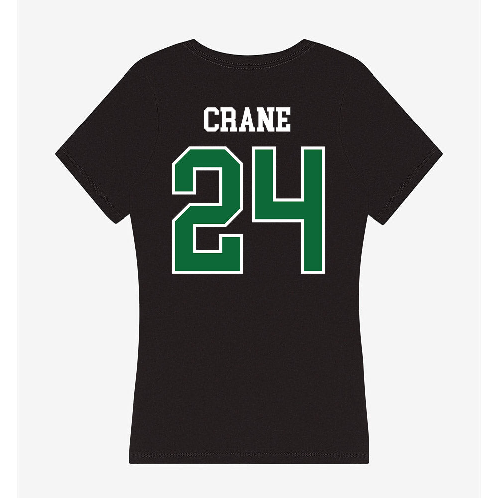 EMich - NCAA Baseball : Tristan Crane - Women's V-Neck T-Shirt-1
