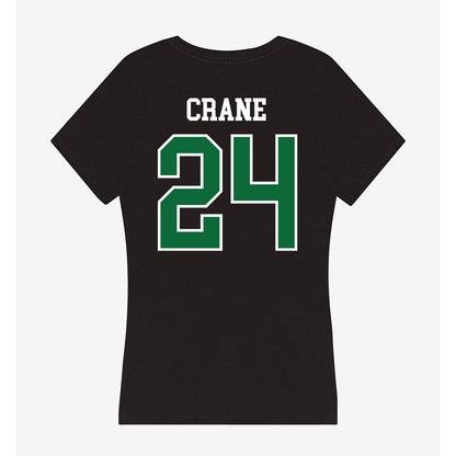 EMich - NCAA Baseball : Tristan Crane - Women's V-Neck T-Shirt-1