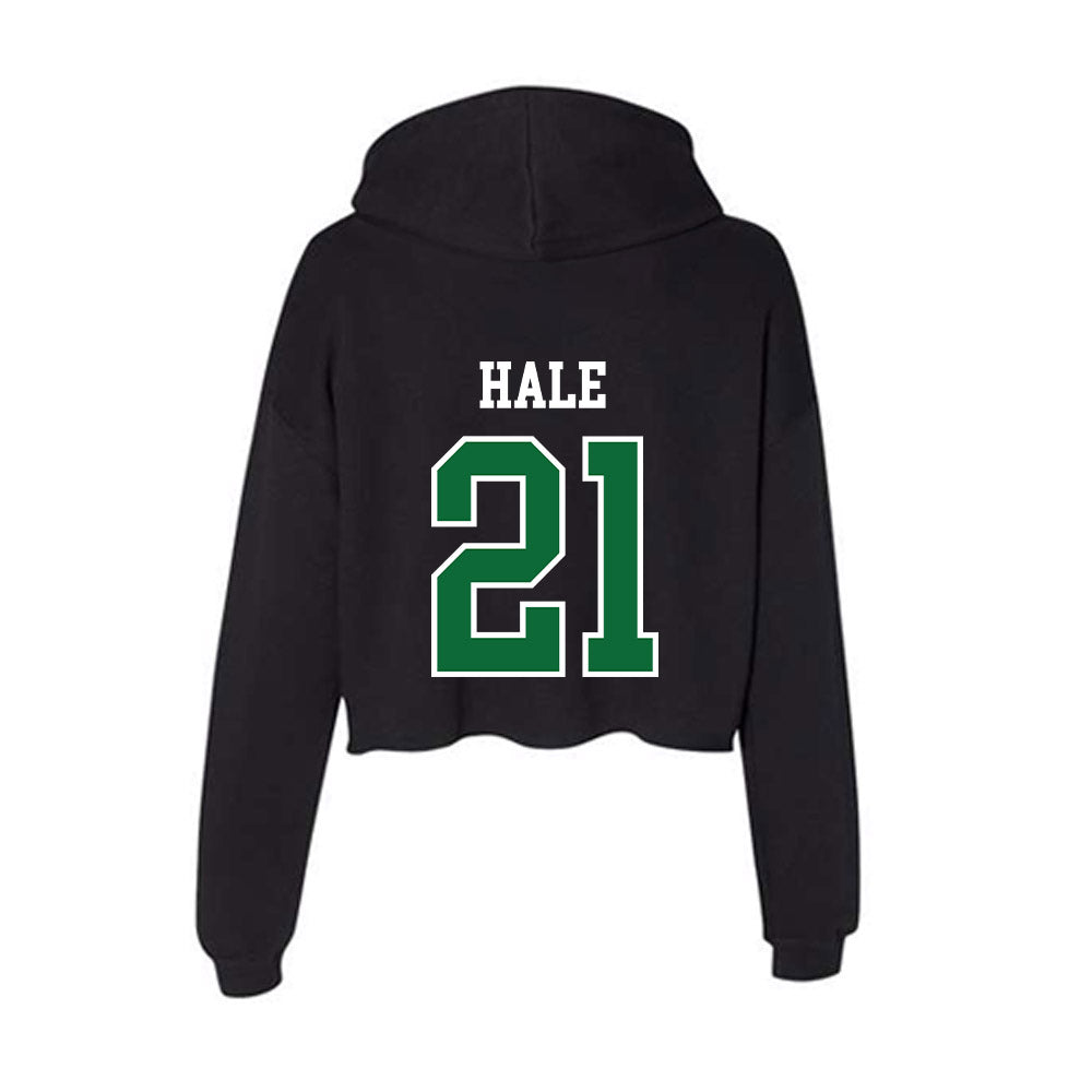 EMich - NCAA Baseball : John Hale - Women's Crop Fleece Hoodie-1