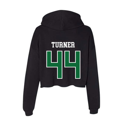 EMich - NCAA Football : Adon Turner - Women's Crop Fleece Hoodie-1