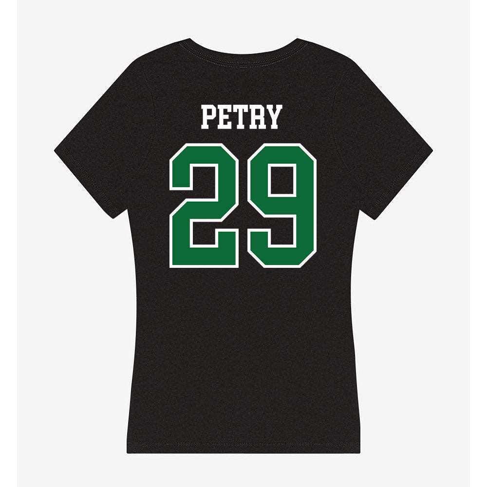 EMich - NCAA Women's Soccer : Cara Petry - Women's V-Neck T-Shirt-1