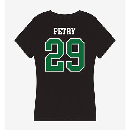EMich - NCAA Women's Soccer : Cara Petry - Women's V-Neck T-Shirt-1