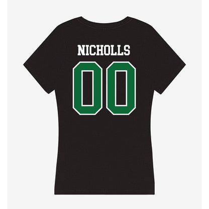 EMich - NCAA Women's Lacrosse : Kaycie Nicholls - Women's V-Neck T-Shirt-1