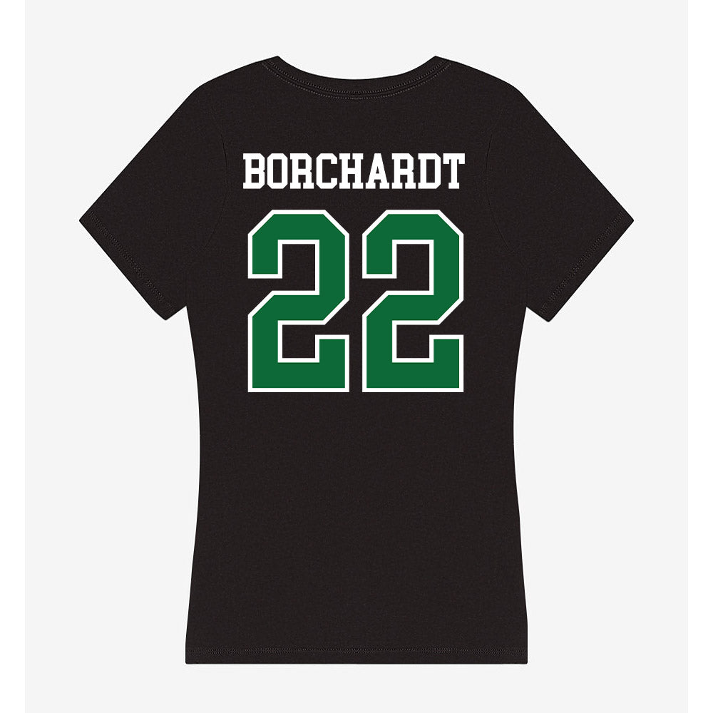 EMich - NCAA Baseball : Nathan Borchardt - Women's V-Neck T-Shirt-1