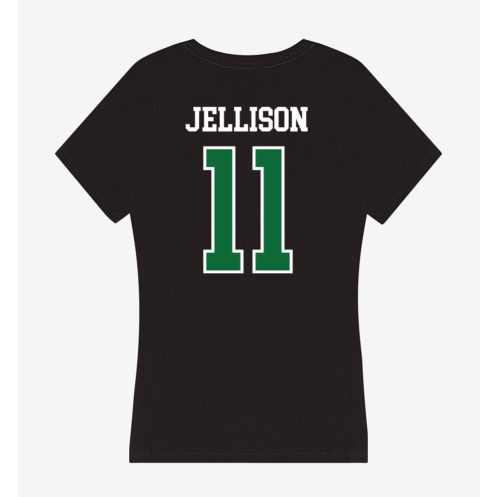 EMich - NCAA Baseball : Bruce Jellison - Women's V-Neck T-Shirt-1
