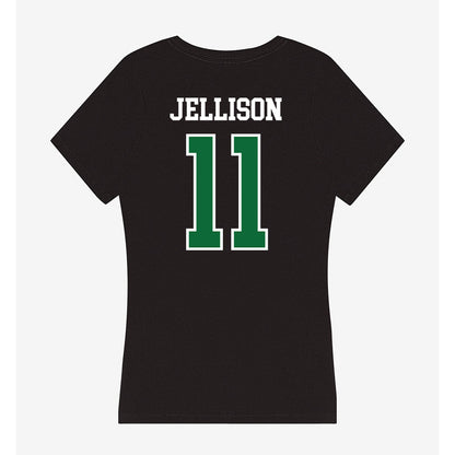 EMich - NCAA Baseball : Bruce Jellison - Women's V-Neck T-Shirt-1