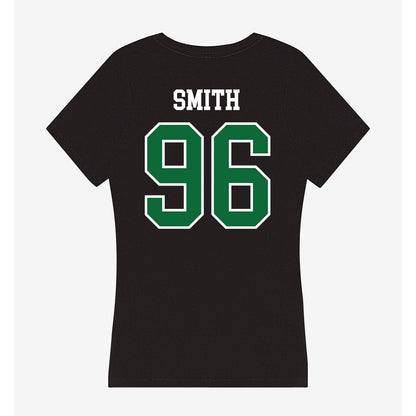 EMich - NCAA Football : Antoniyo Smith - Women's V-Neck T-Shirt-1