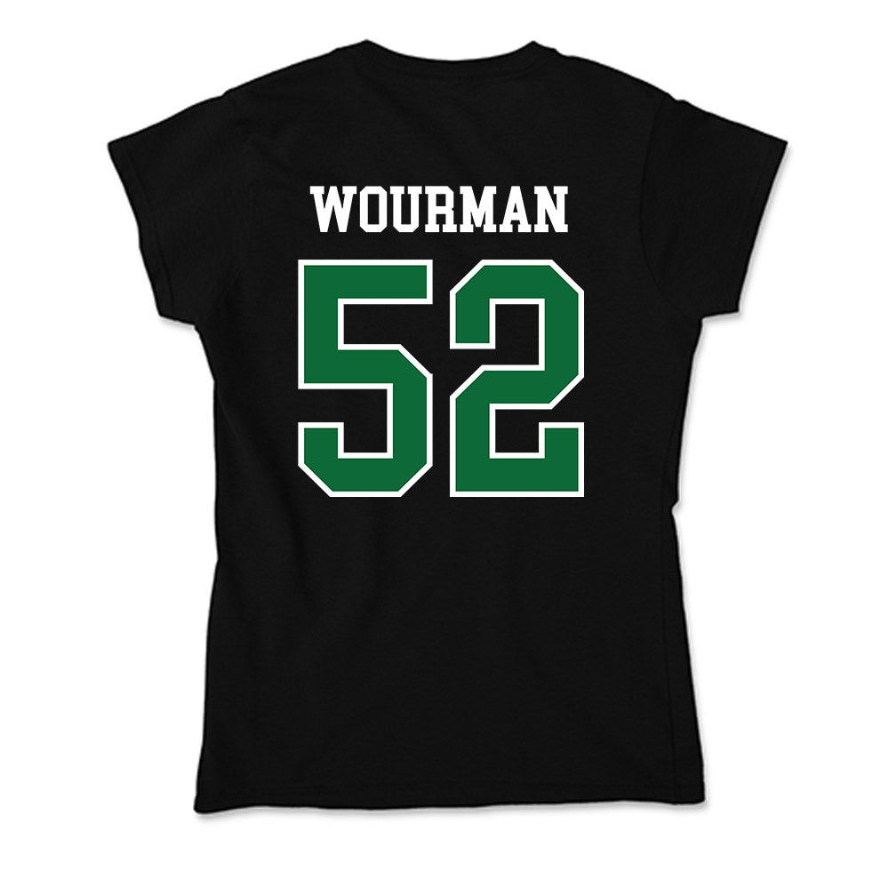 EMich - NCAA Football : Richardo Wourman - Soft Style Women’s T-Shirt-1