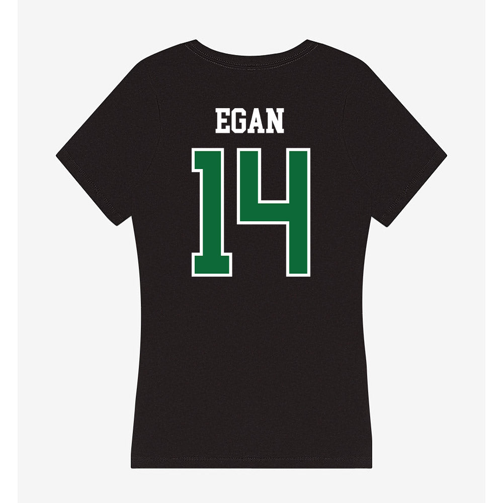 EMich - NCAA Baseball : Cole Egan - Women's V-Neck T-Shirt-1