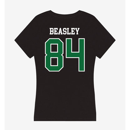 EMich - NCAA Football : JT Beasley - Women's V-Neck T-Shirt-1
