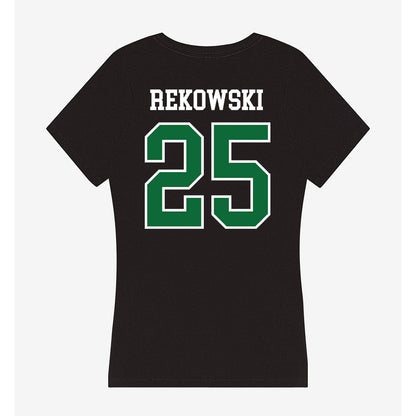 EMich - NCAA Women's Basketball : Sarah Rekowski - Women's V-Neck T-Shirt-1