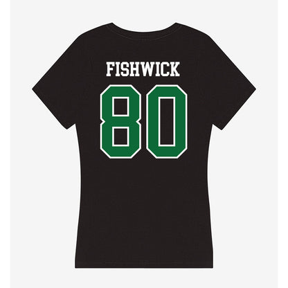EMich - NCAA Football : Shawn Fishwick - Women's V-Neck T-Shirt-1