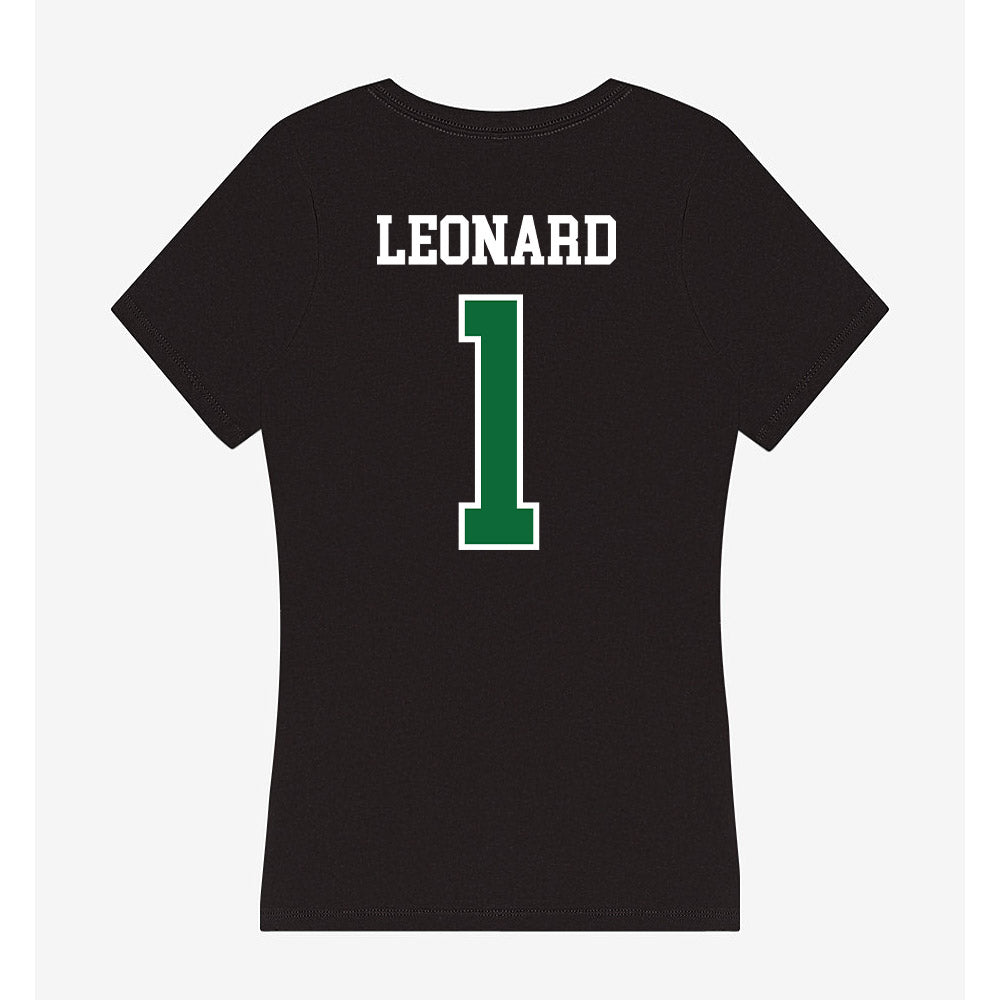 EMich - NCAA Baseball : Jake Leonard - Women's V-Neck T-Shirt-1