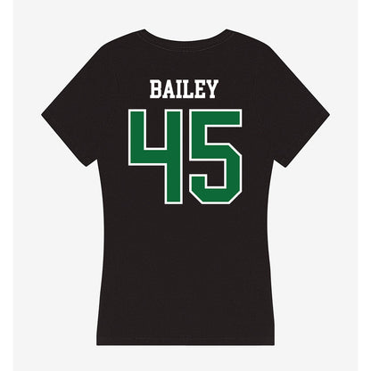 EMich - NCAA Football : Kadin Bailey - Women's V-Neck T-Shirt-1