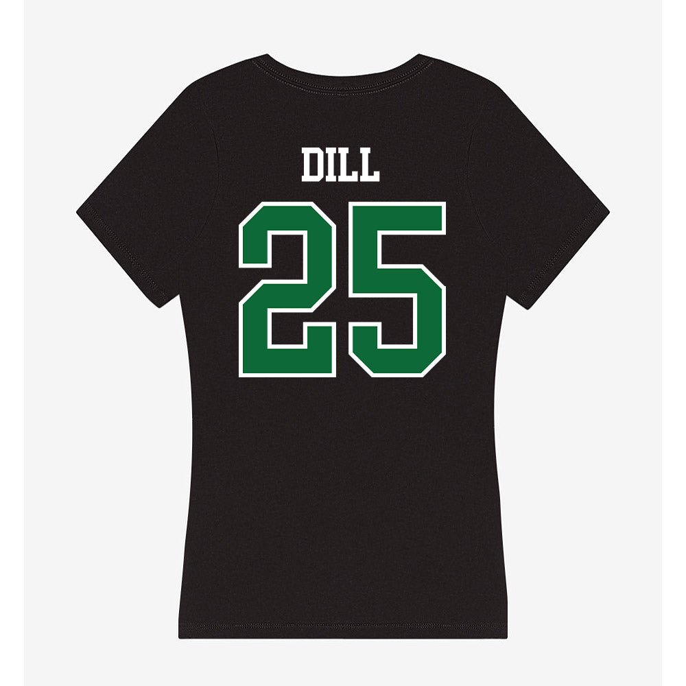 EMich - NCAA Women's Lacrosse : Kyleigh Dill - Women's V-Neck T-Shirt-1