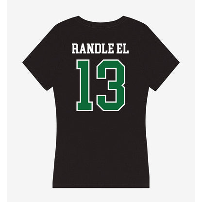 EMich - NCAA Women's Volleyball : Arynn Randle El - Women's V-Neck T-Shirt-1