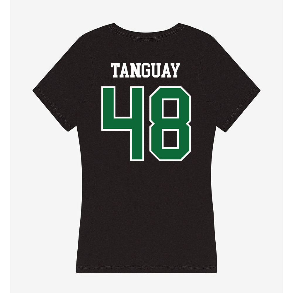 EMich - NCAA Women's Lacrosse : Devyn Tanguay - Women's V-Neck T-Shirt-1