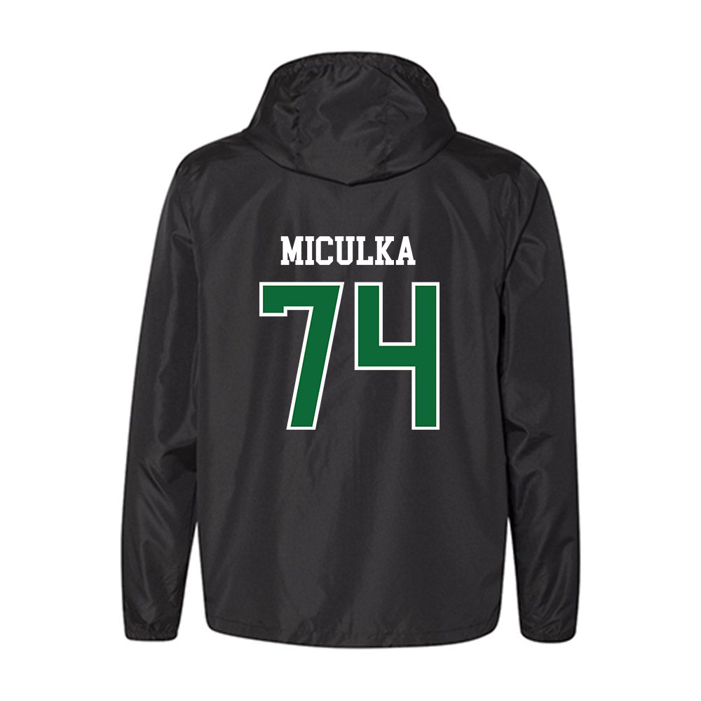 EMich - NCAA Football : Carter Miculka - Windbreaker-1
